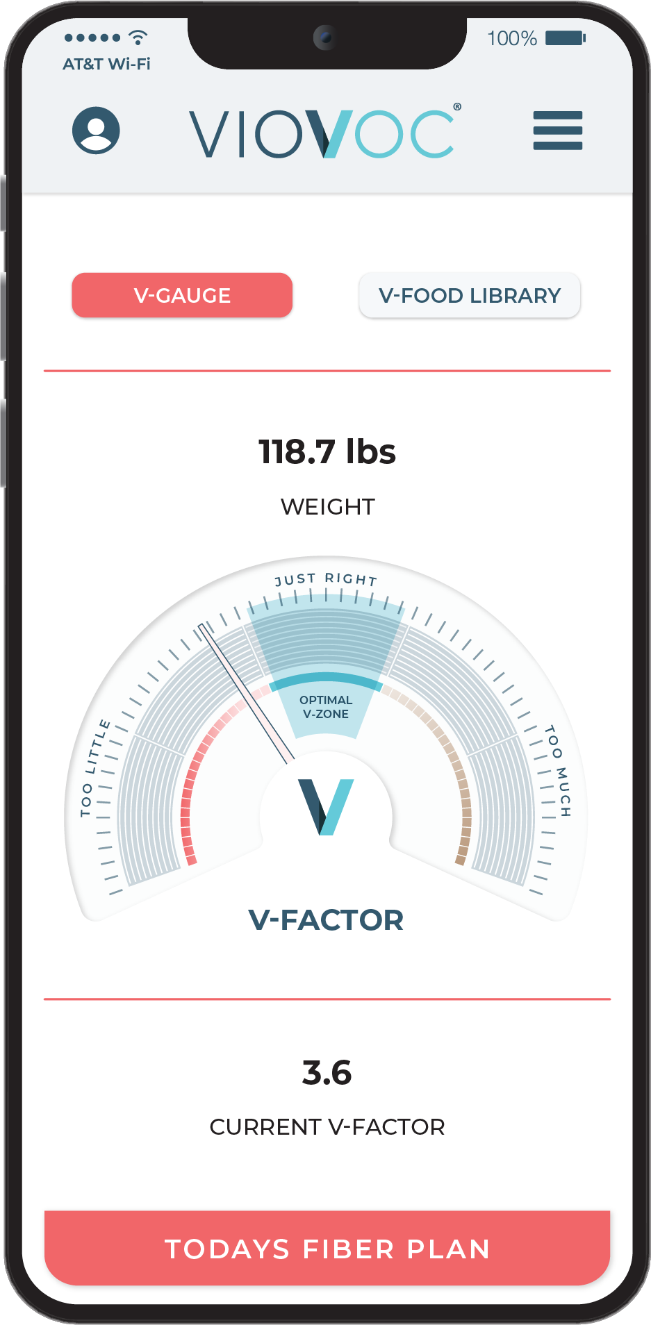 VIOVOC app real time V-Factor feedback